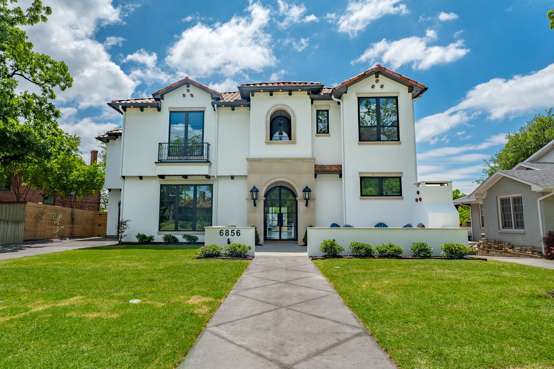 Custom residences designed by James Moore across the Dallas–Fort Worth metroplex