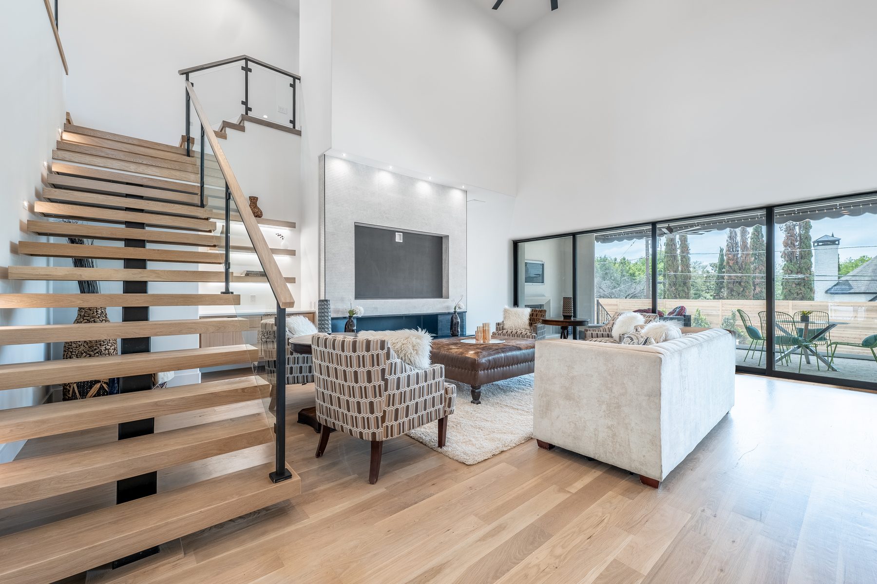 Two-story great room