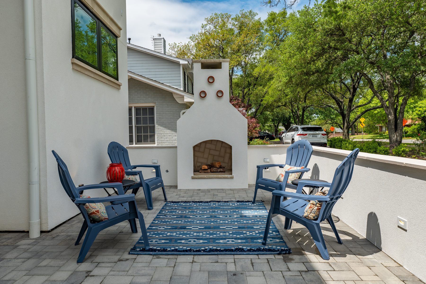 Front courtyard