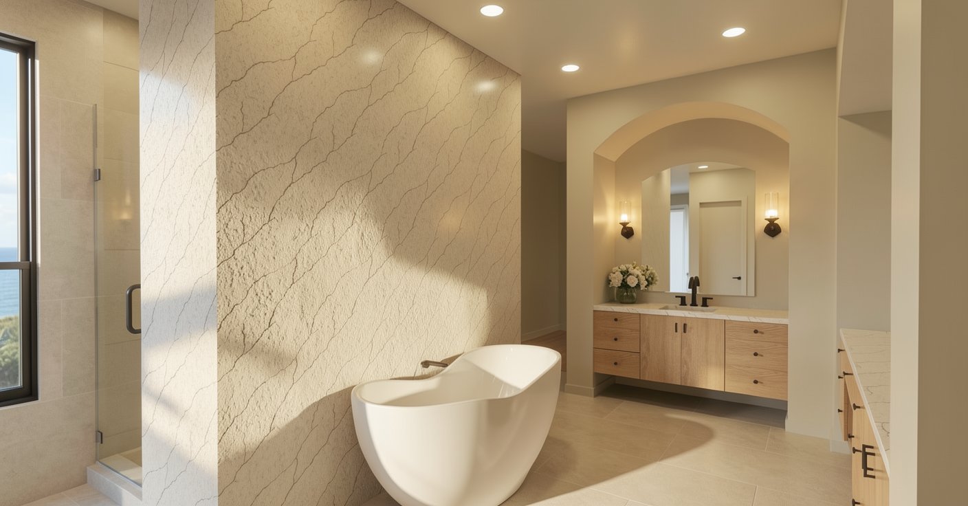 6604 Chevy Chase primary bath, freestanding tub — Dallas, Texas
